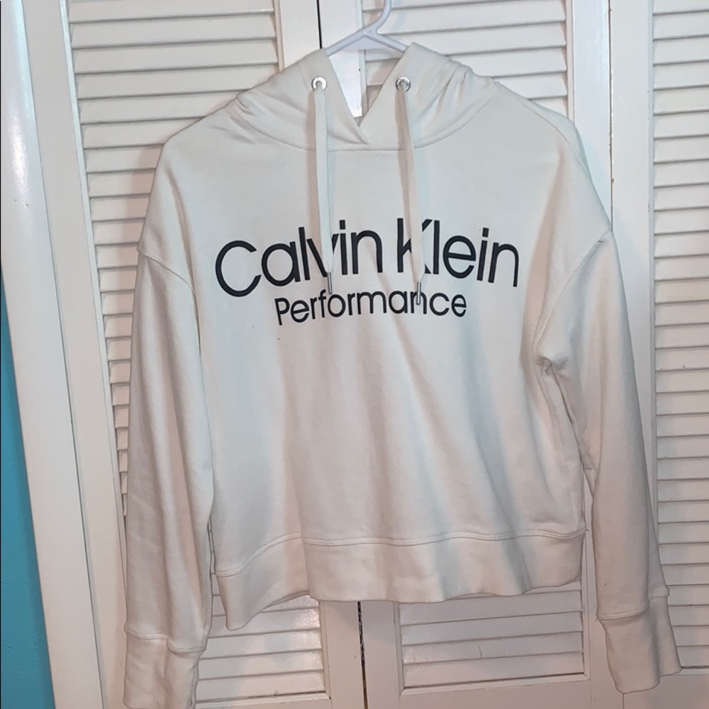 Calvin Klein cropped hoodie
